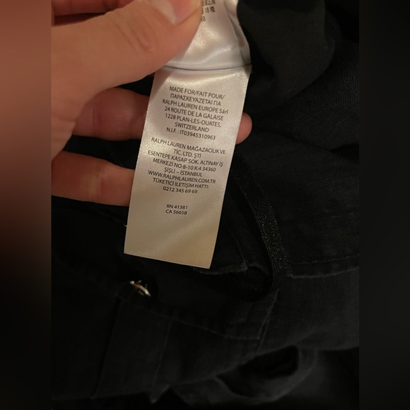 Linen Ralph Lauren Romper - Picture 8 of 9